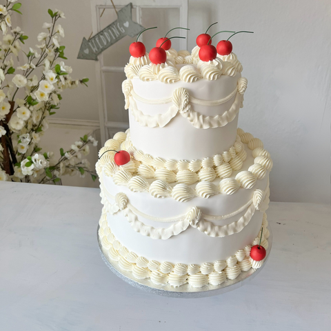 Retro Piping & Cherries