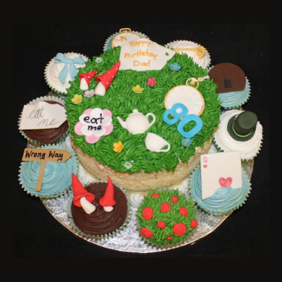 Alice Theme & Cupcakes
