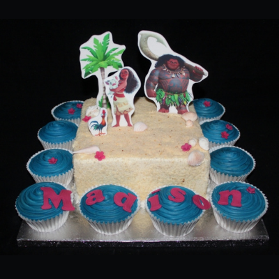 Moana Prints & Cupcakes